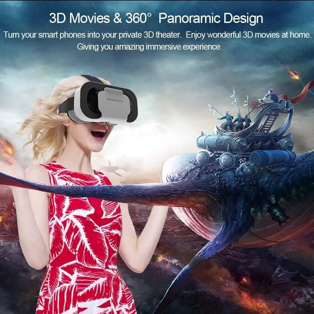 Virtual Reality Headset - Controller Gamepad Compatible with iOS Android Phones