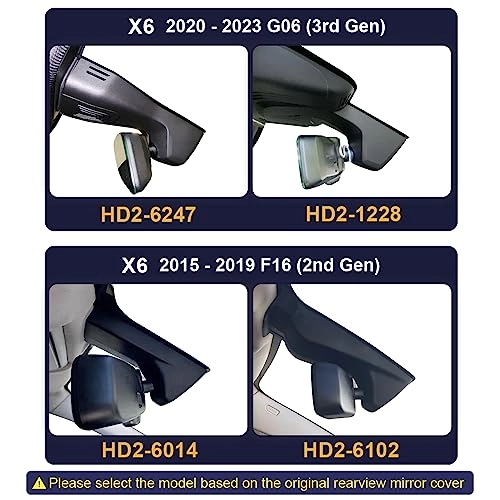 HD2-6102 2160P for BMW X6 2015-2019