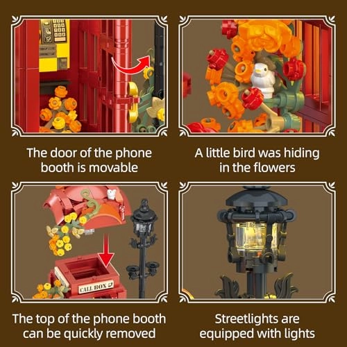 London Telephone Box - Architectural 1142 pcs