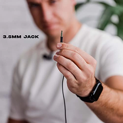 Lavalier Lapel Mic V2 3.5mm-Mini-Jack Microphone