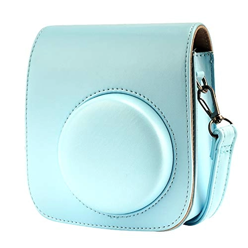 Instant camera case + Book album + Table frame + Wall decor hanging frame + Border stickers + Card Mark Pen + Lens cleaning cloth + Memo clip + Camera strap - Fujifilm Instax Mini 12 11 9 PU LEATHER CASE