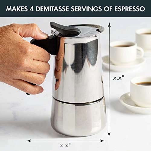 Stainless Steel Espresso Coffee Maker