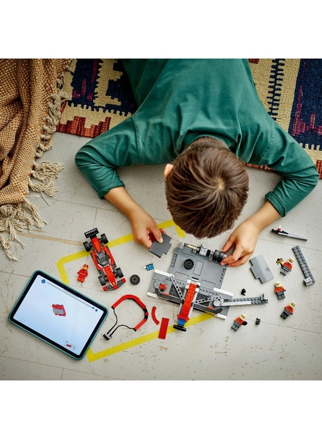 City F1 Pit Stop & Pit Crew (60443)