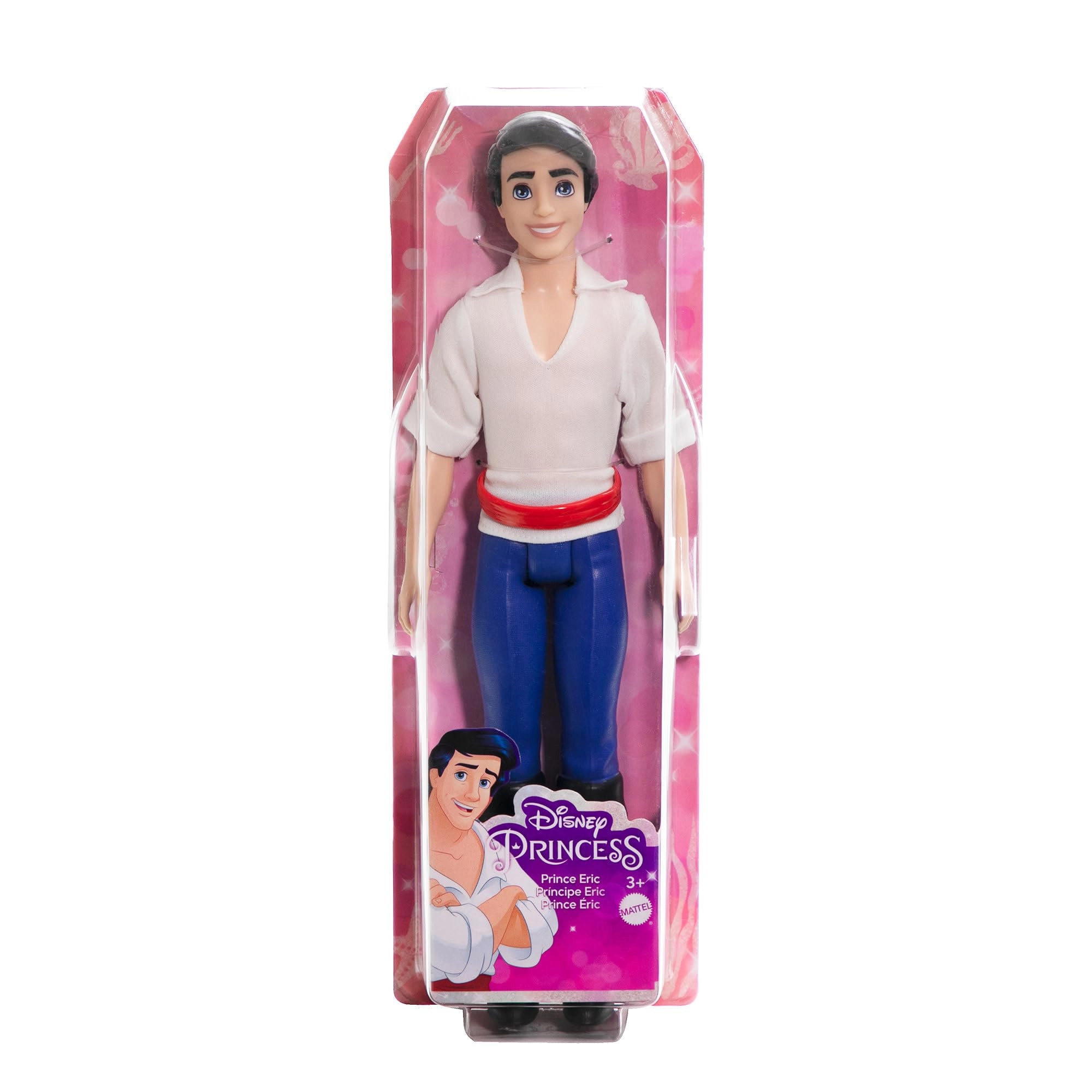 Prince Eric Fashion Doll - poseable molded hair Ages 3+