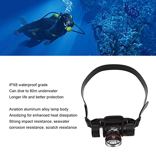 Diving Headlamp - 1000lm 10W IPX68