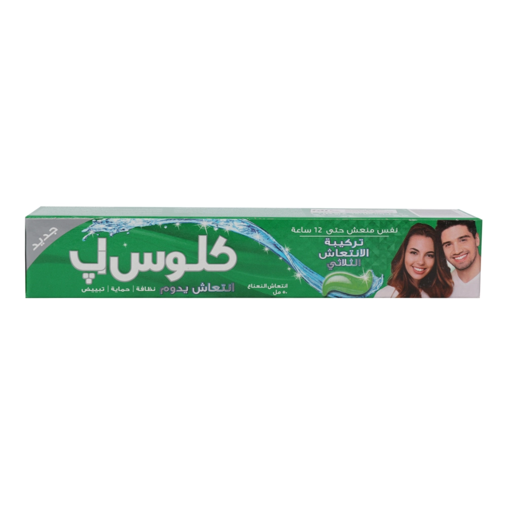 closeup Triple Fresh Formula Menthol Fresh Gel Toothpaste 50 ml
