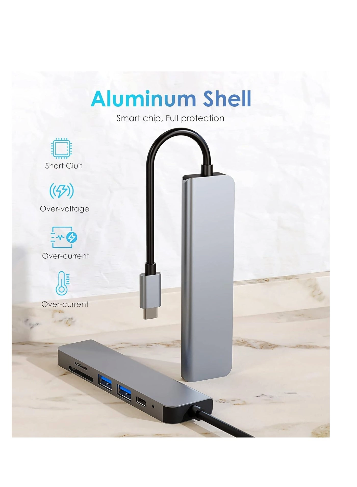 HUB-7IN1 - 4K HDMI 100W PD