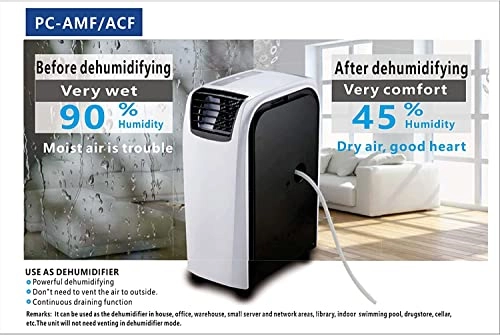 Dual Hose Portable Air Conditioner - 4000W