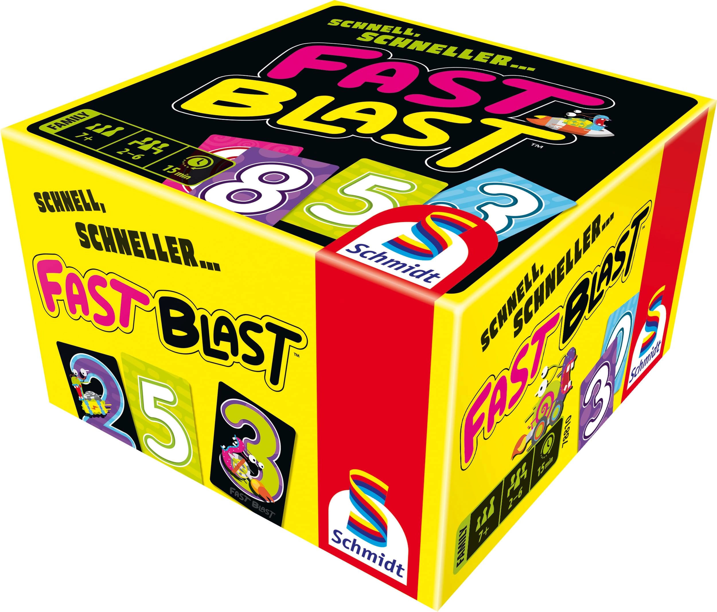 Schmidt Spiele Fast Blast - Family Card Game