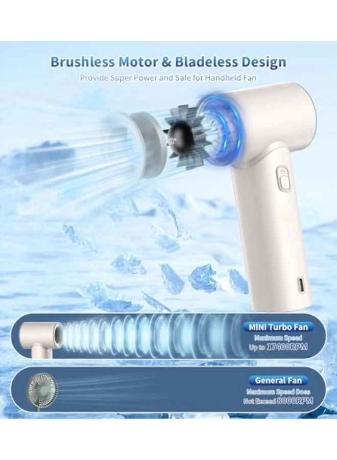 Handheld Fan - 5000mAh Rechargeable 5 Speeds