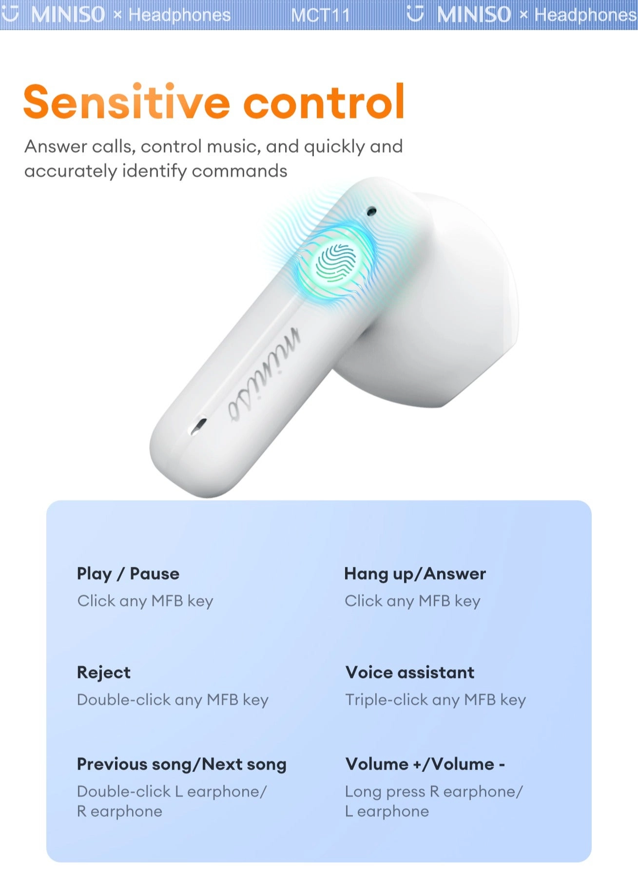 MCT11 Wireless Earbud