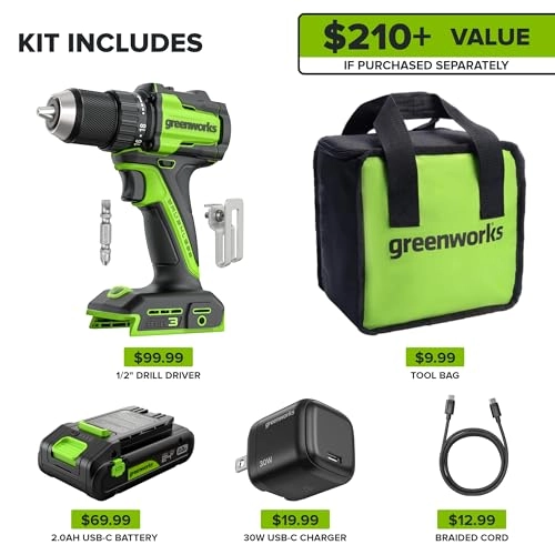 24V BL Drill Driver - 2Ah KIT