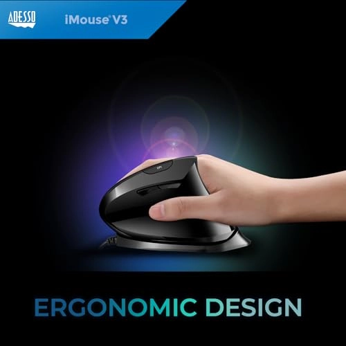 iMouse V3-TAA Vertical Ergonomic Mouse - USB