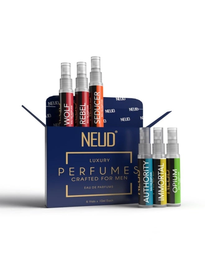 NEUD WOLF + IMMORTAL + REBEL + OPIUM + SEDUCER + AUTHORITY - Eau de Parfum 60 ml