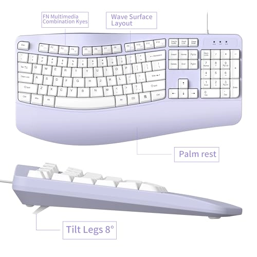 Ergonomic Keyboard - USB-A
