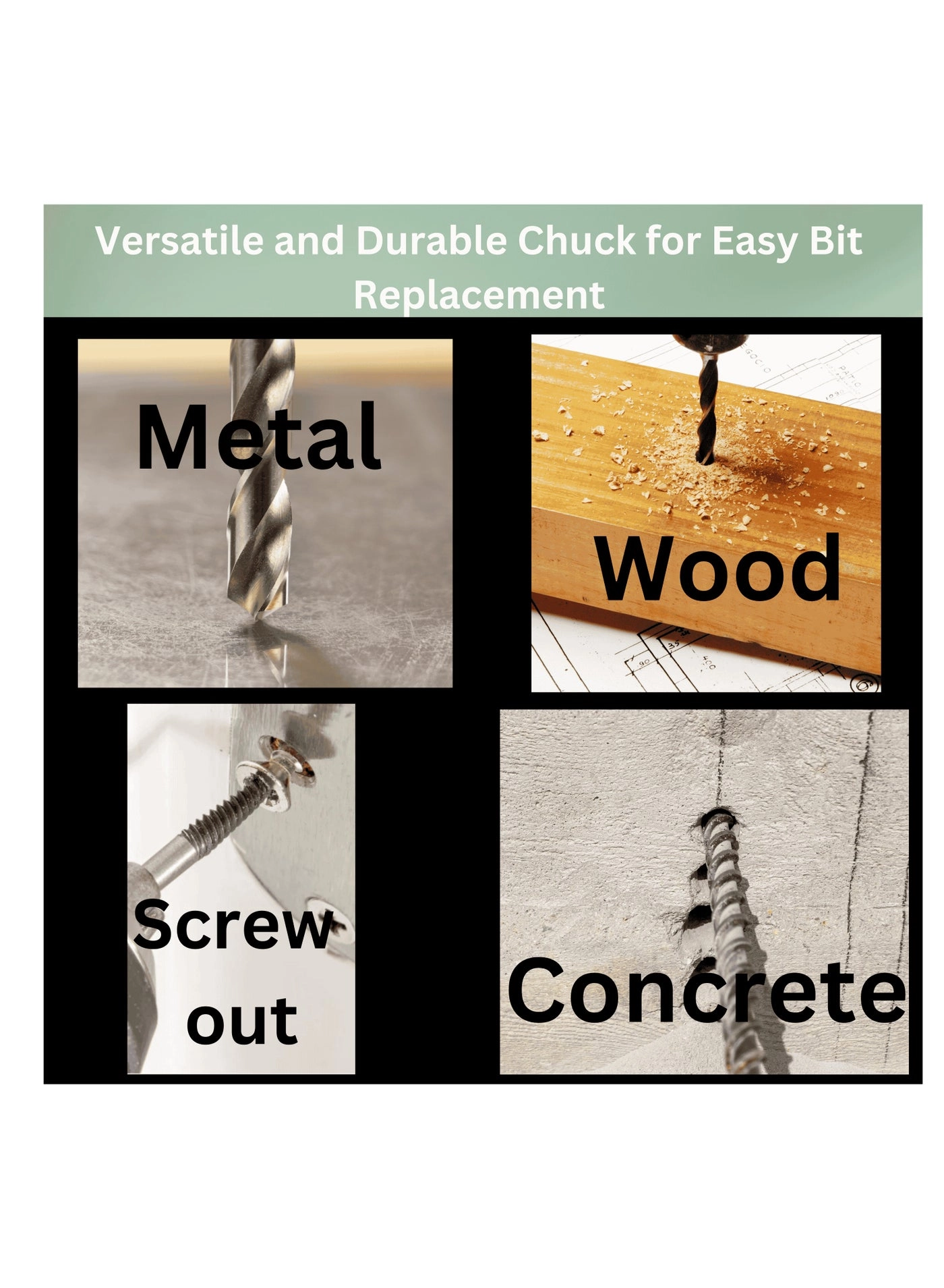 168VF Lithium Electric Drill - 168 Ampere-hour