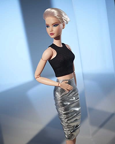 Barbie Signature Looks Doll - Blonde Pixie Cut Fully Posable Ages 6+
