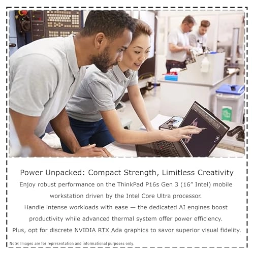 ThinkPad P16s - 16'' Ultra 7-155H 64GB DDR5 4 TB SSD