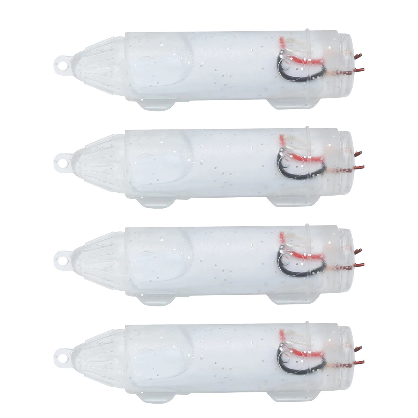 Ycauty Fishing Lure Light - LED 4 Pack White