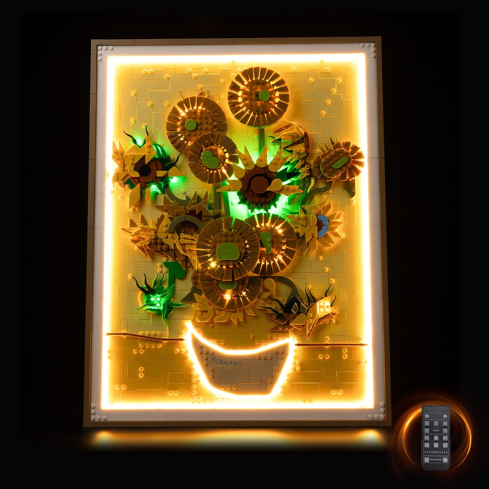 Led Light Kit for Lego 31215 Vincent Van Gogh – Sunflowers