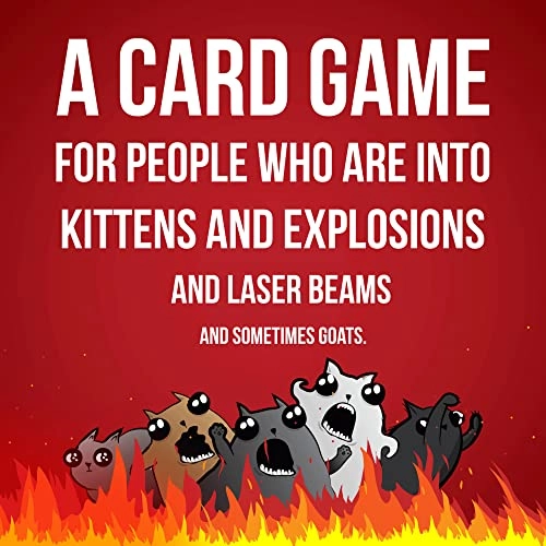 Exploding Kittens: Two Player Edition - Card Game