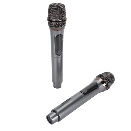 Metal Wireless Microphone Set - 2 Microphones
