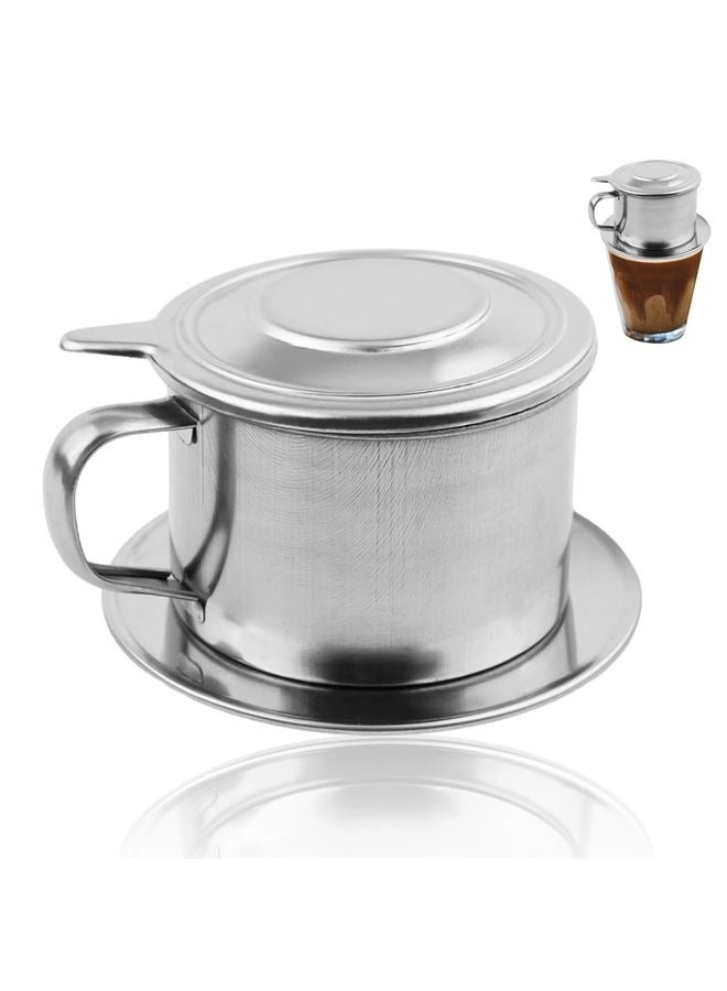 HOMESTAR Vietnamese Coffee Drip Filter - Stainless Steel Traditional Brew