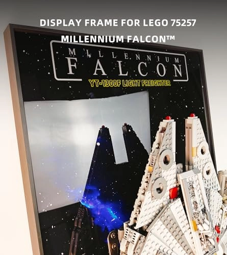 Wall Display Frame for Star Wars Millennium Falcon 75257