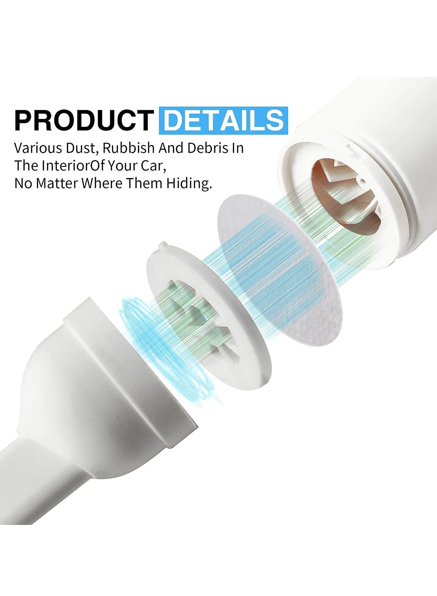 Portable Vehicle Vacuum Cleaner