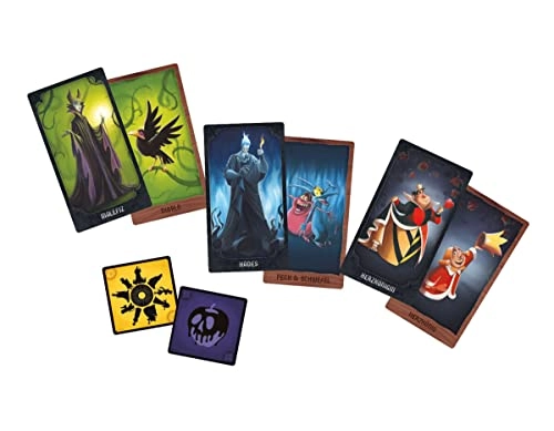 Disney Villains - Evil Gathering - German 10 years and up 40 cards