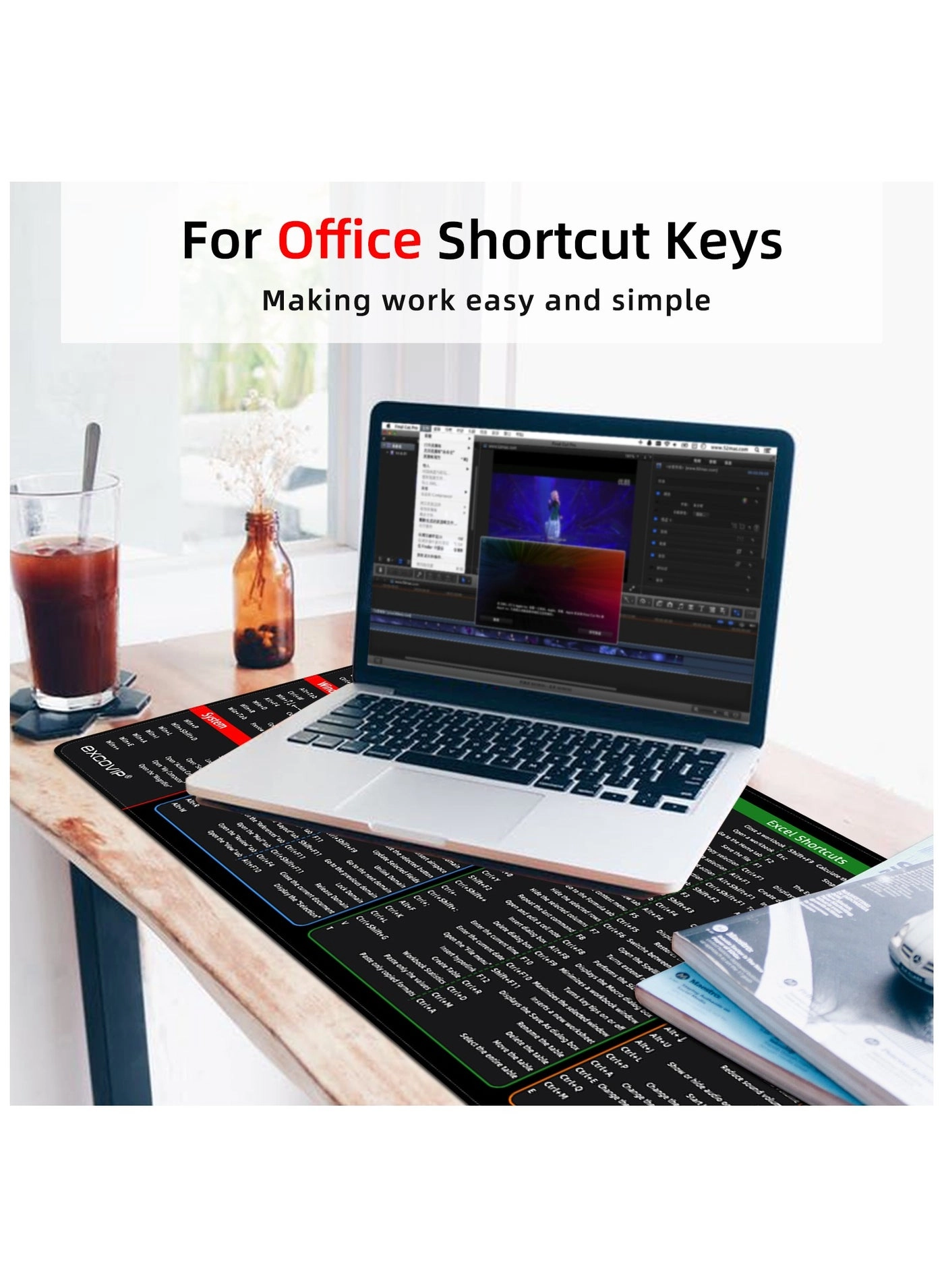 XL Gaming Mouse Pad - 80x30 cm