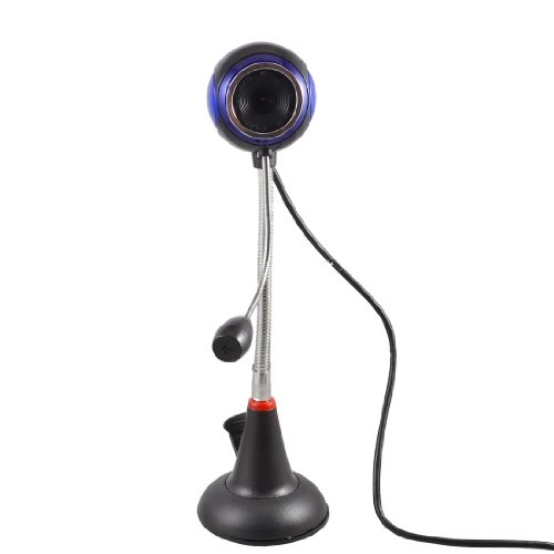 USB 2.0 Webcam - Rotatable 4 LED Suction Cup Base