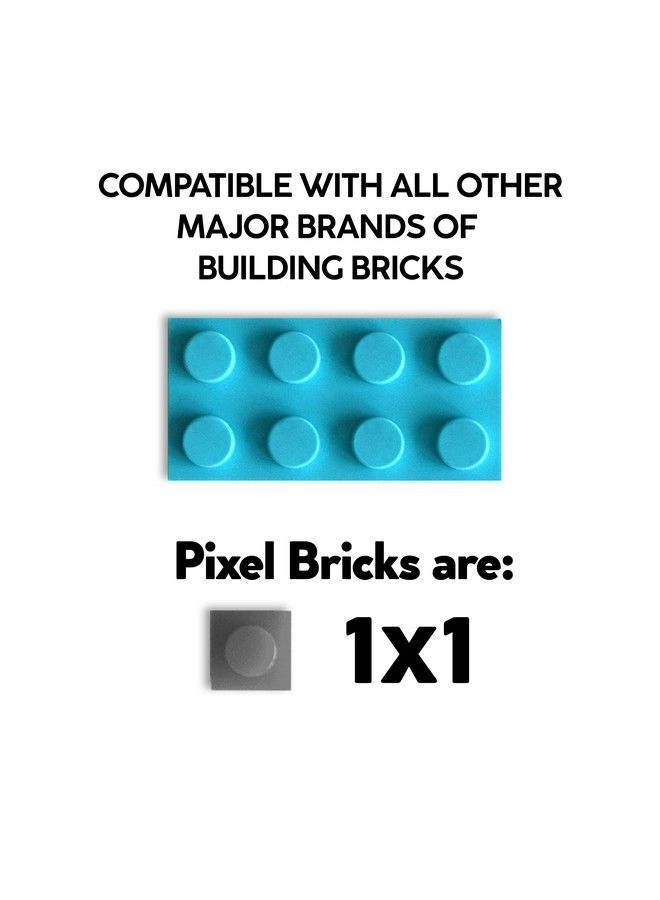 Pixel Bricks Mosaic Kit - Construction 1600