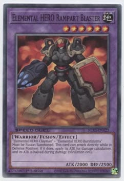 Yu-Gi-Oh! Elemental Hero Rampart Blaster SGX1-ENA23