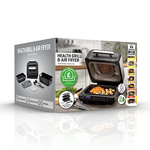 Health Grill and Air Fryer - 4 Litre