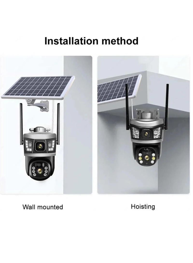 Smart Solar Security Camera 4K