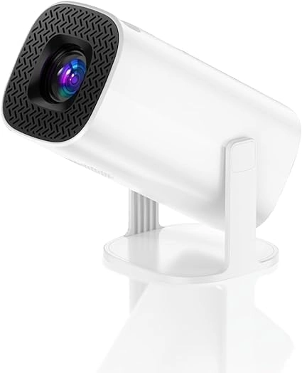 HCS350 Pro Android 11 Gaming Projector 64GB TF Card Wireless Gaming Controller Dual WIFI1920*1080P Home Theater Portable Projector (Hcs350pro White)