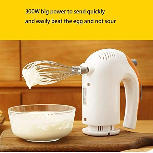Handheld Electric Egg Beater - High Power 5-speed Turbo