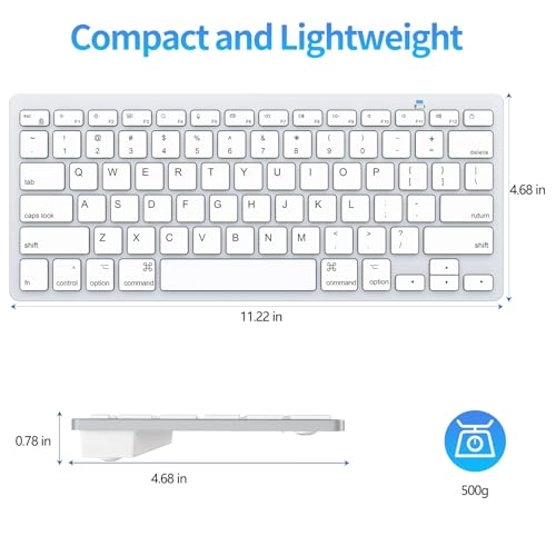 Ultra-Slim Mini Wired Keyboard - Wired