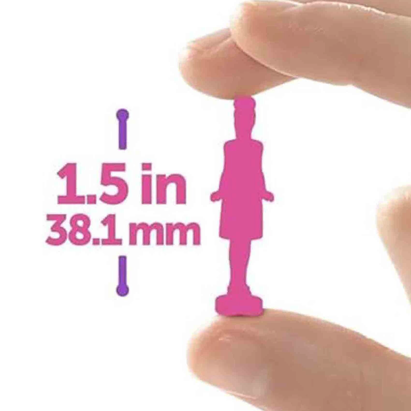 Barbie Mini Barbieland Nail Polish Reveal Doll - 1.5-inch Ages 4+