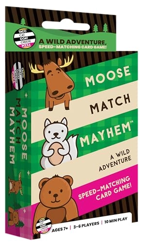 Dolphin Hat Games Moose Match Mayhem - Card Game