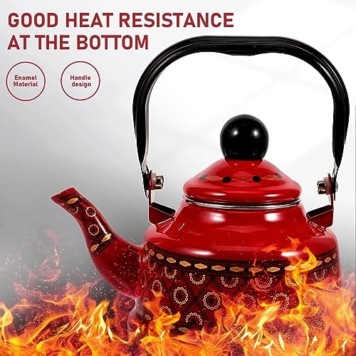 Enamel Tea Kettle - Enamel