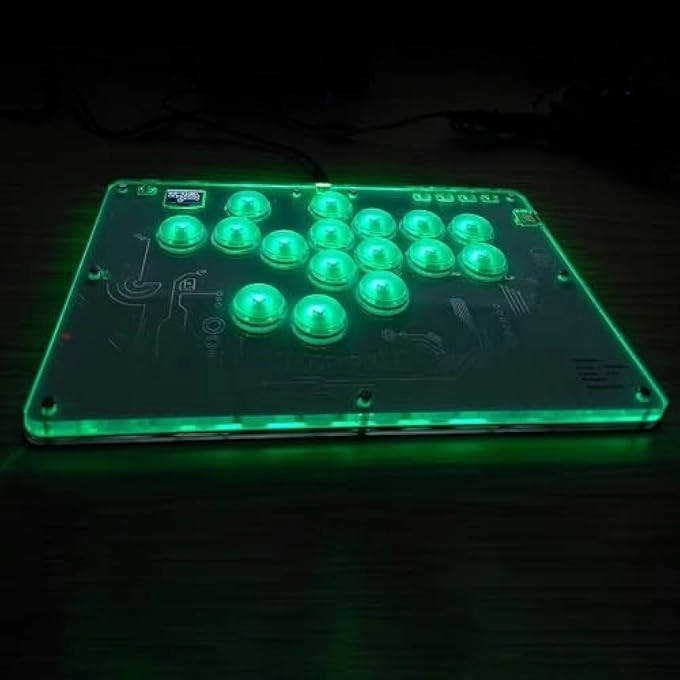 ARCADE STICK - Windows 10 or above Steam Deck Ps 3 Ps 4 Switch Raspberry Pi MiSTer Android Linux iPadOS macOS