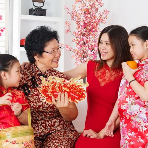 Scratch Off Fortune Cards - 180 pieces Chinese New Year