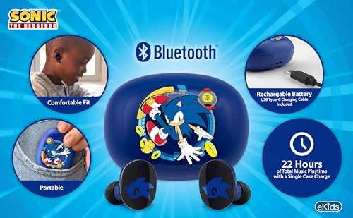 Sonic The Hedgehog - Wireless Earbud