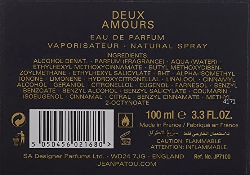 Deux Amours Eau de Toilette 100ml