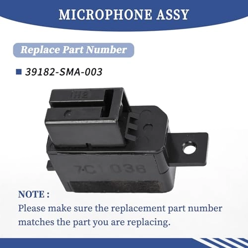Microphone Assembly - Compatible with Honda CR-V 2007-2013 / Civic 2007-2013