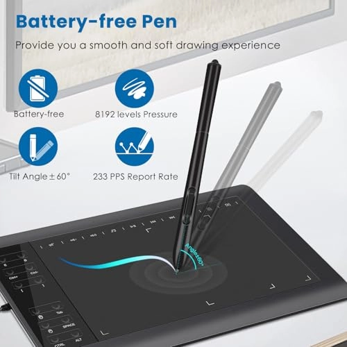 Graphics Drawing Tablet - 8192 Levels