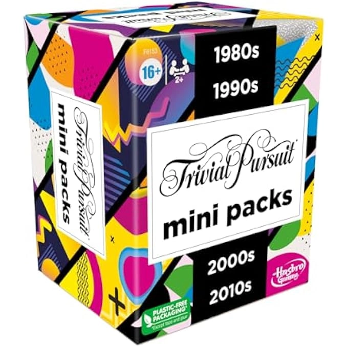 TRIVIAL PURSUIT MINI PACKS - MULTIPACK 4 Games
