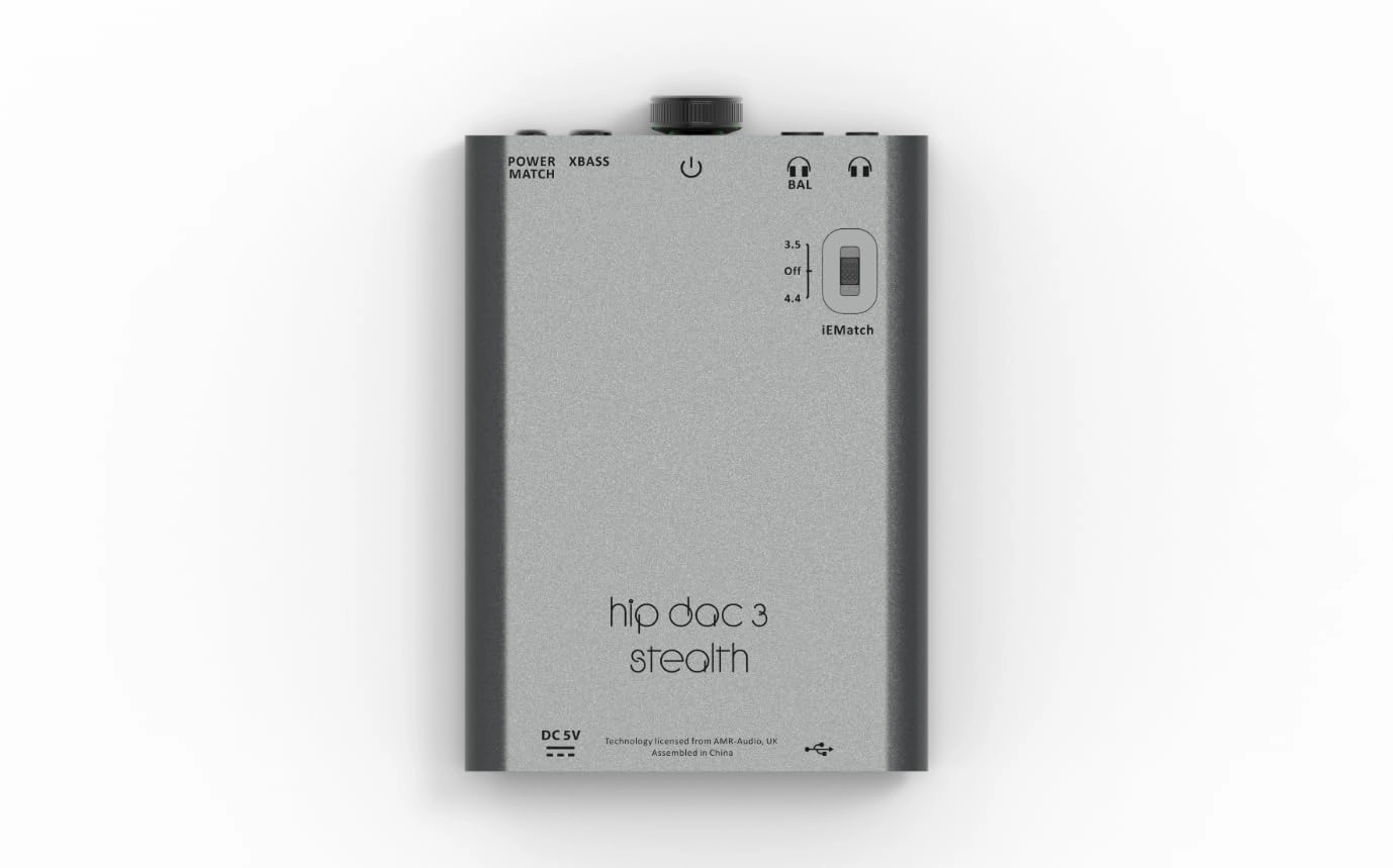 hip-dac 3 - Portable Hi-Res DAC/Headphone Amp Dual USB-C PCM 384kHz DSD256 MQA
